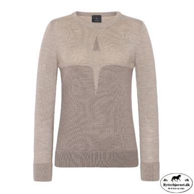 Trolle Projects Cashmere & Uld Crew Sweater - Sand