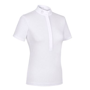 Samshield Philomene Shirt m. Glittereffekt - Hvid